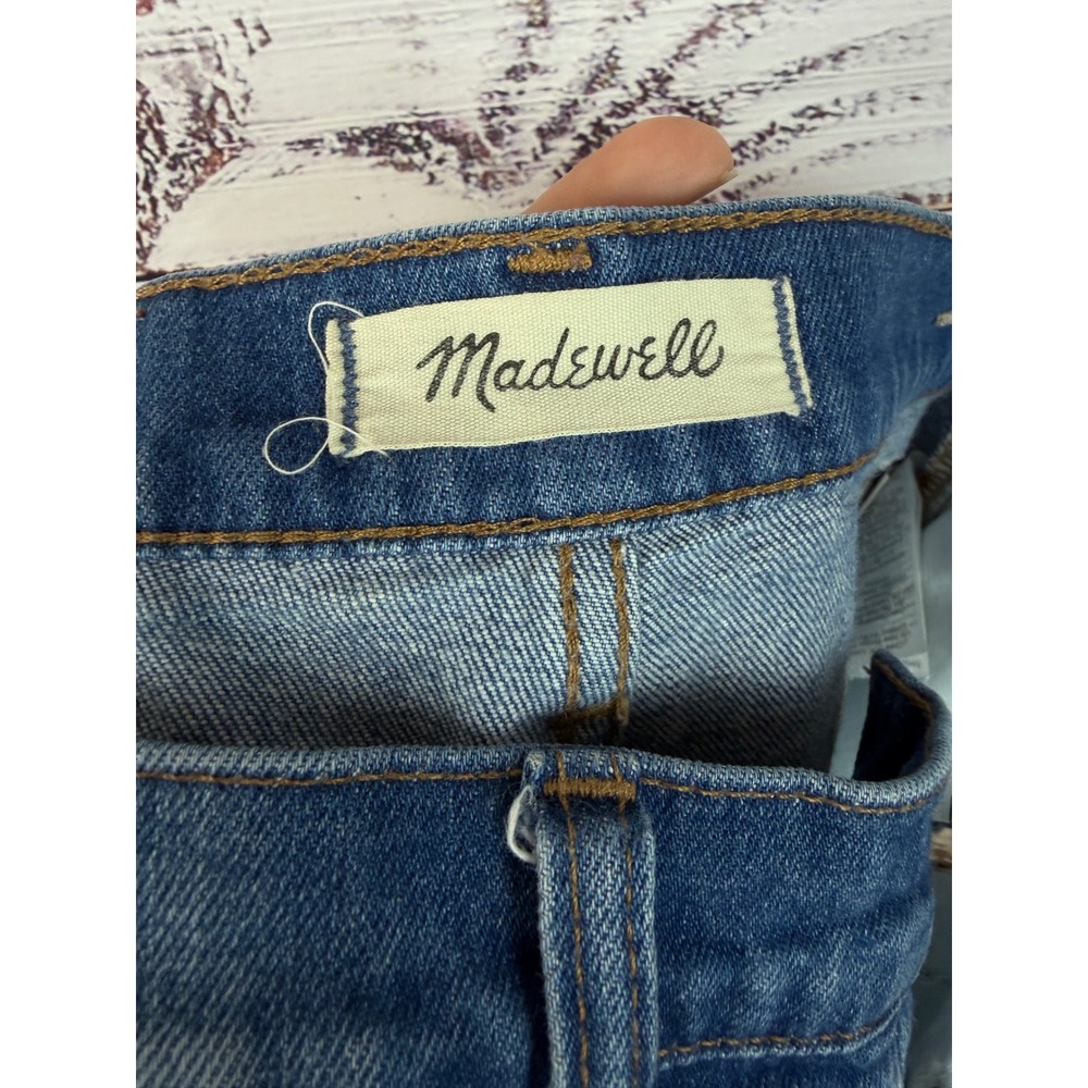 Madewell Slim Wide-Leg Crop Jeans | Size 25 - Picture 5 of 7